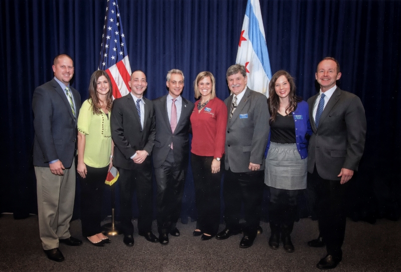 NATM - Chicago with Mayor Emanuel & Ald. Tunney